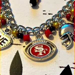 San Francisco 49ers charm bracelet!